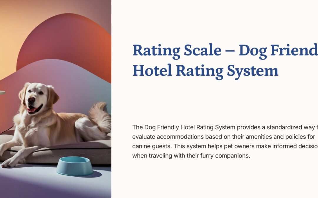 Rating Scale – Daisy-Friendly Hotel Rating System: