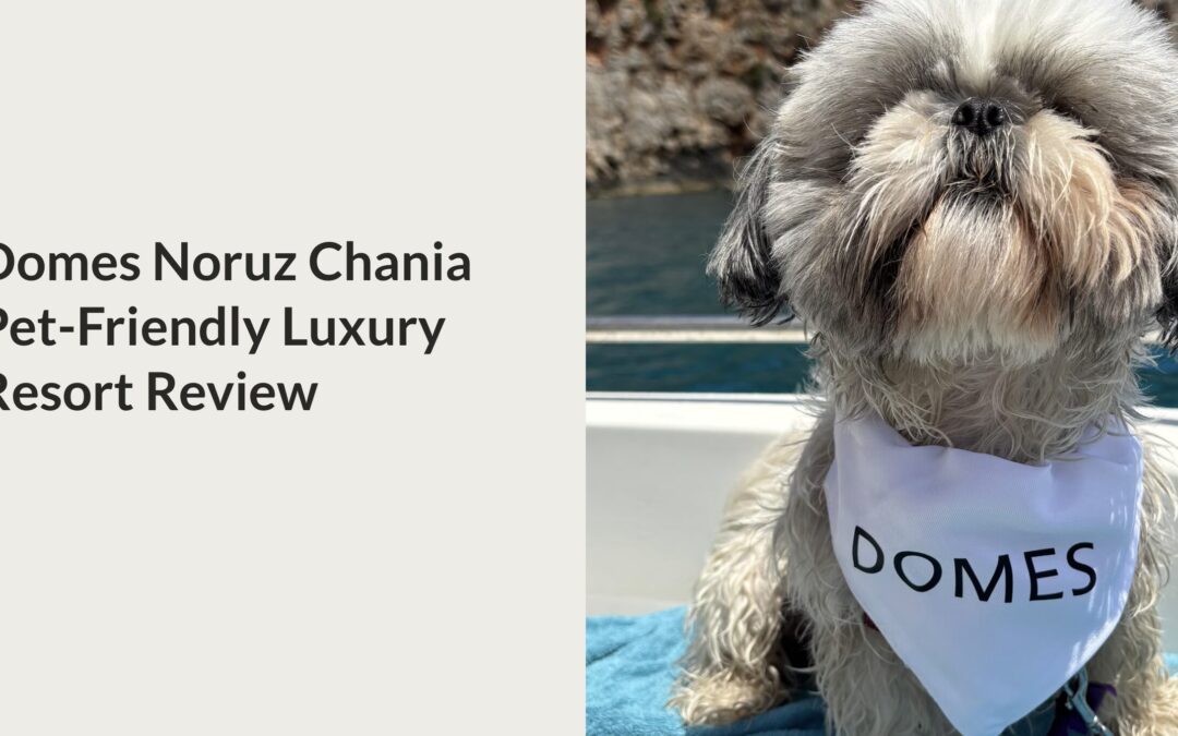 Domes Noruz Chania Crete Review: Luxury Pet-Friendly Resort That Treats Dogs Like Royalty