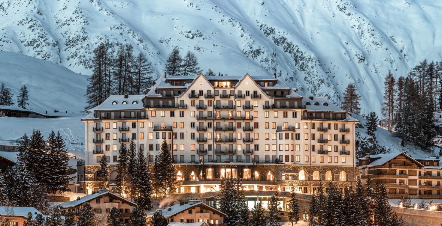 St. Moritz, Switzerland — Carlton Hotel St. Moritz dog friendly