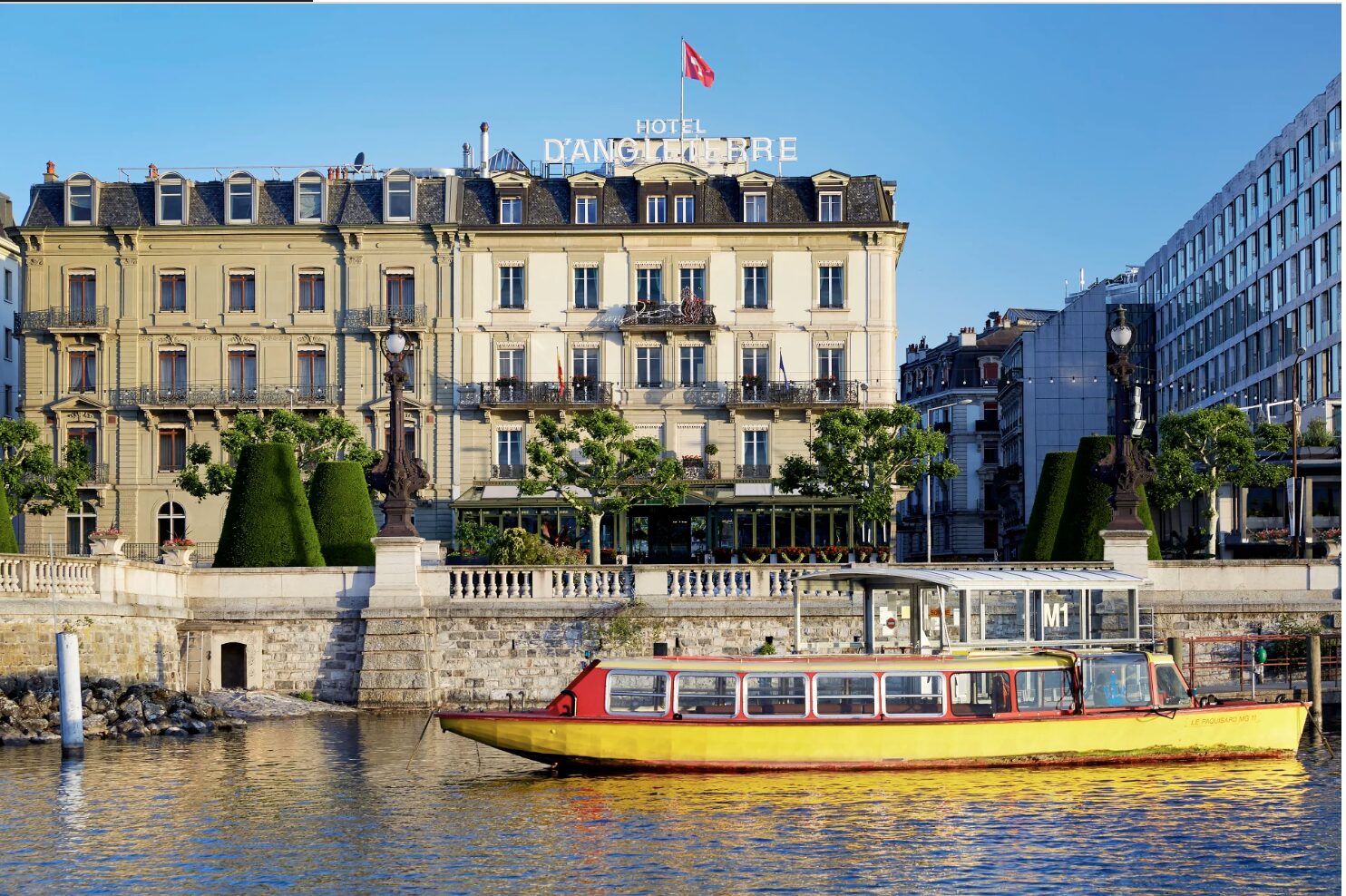 Hotel d'Angleterre Geneva dog friendly hotel