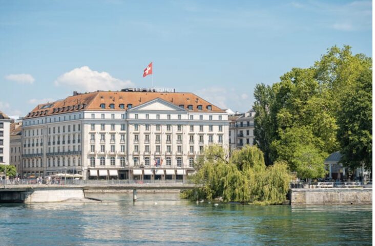 Four Seasons Hotel des Bergues Geneva dog friendly hotel