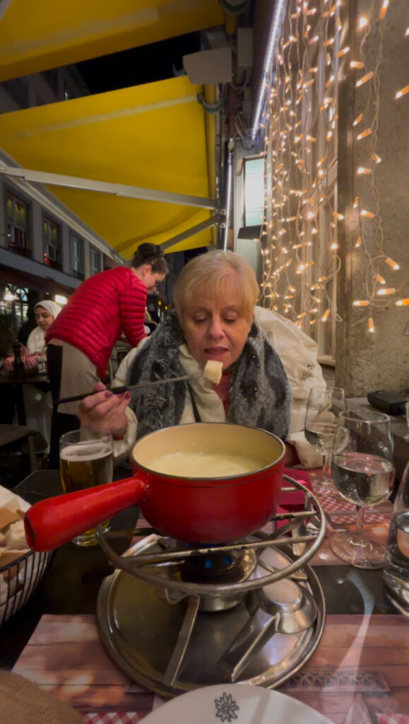 cheese fondue best restaurant Zurich