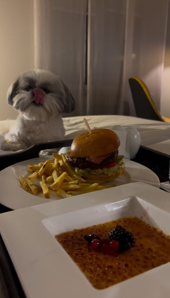 room service Sofitel Munich