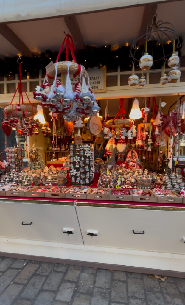christmas markets Bolzano dog