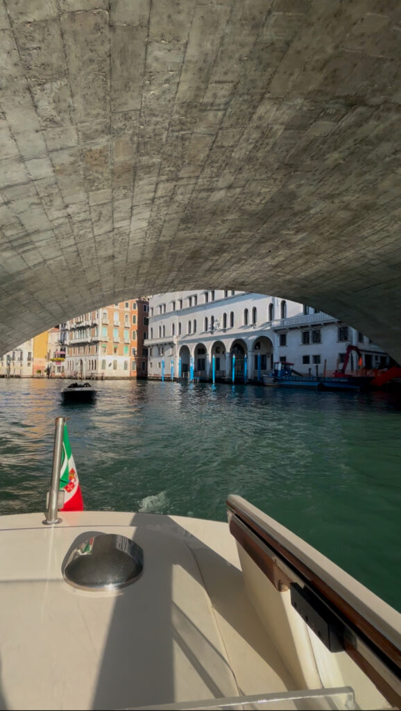water taxi venice Marco Polo airport