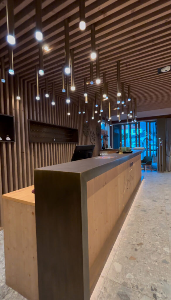 reception Hotel Kristall Seefeld lutasch review dog friendly adults only