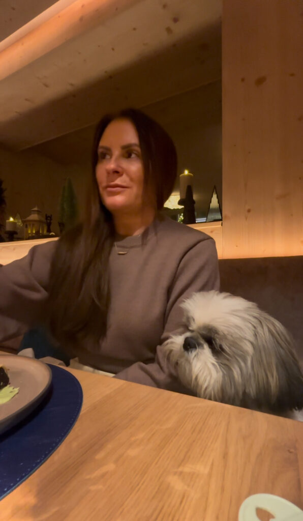 dinner Hotel Kristall Seefeld lutasch review dog friendly adults only